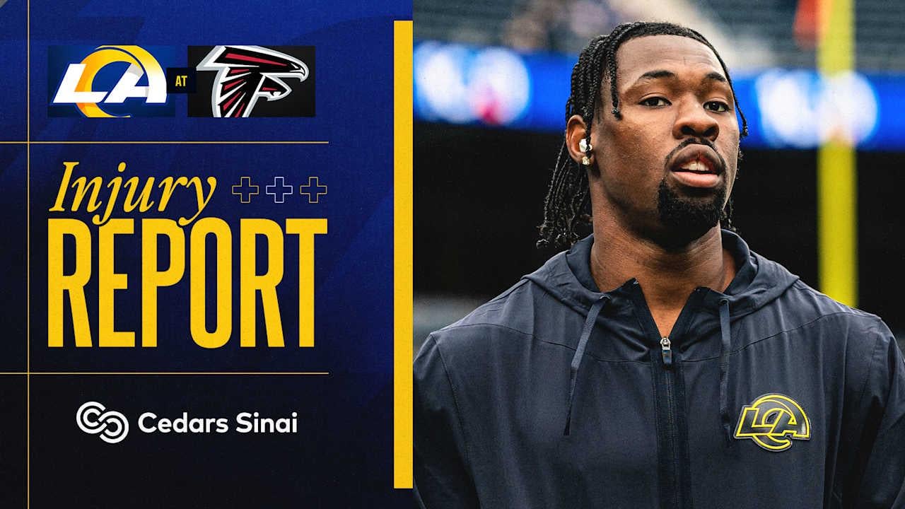Injury Report, Week 17 at Falcons: Kevin Dotson and Josh Wallace ruled out while Davante Adams is doubtful for Monday Night Football; Alaric Jackson and Braden Fiske questionable www.therams.com