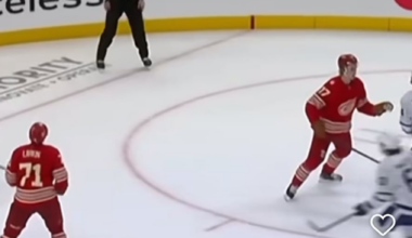 Good game last night. A point is a point. We look like a better team overall! Giving the leader of the division a run for their money proves we belong in the mix. Can anyone explain how this wasn’t a trip? Do you need the puck for it to be a tripping penalty?