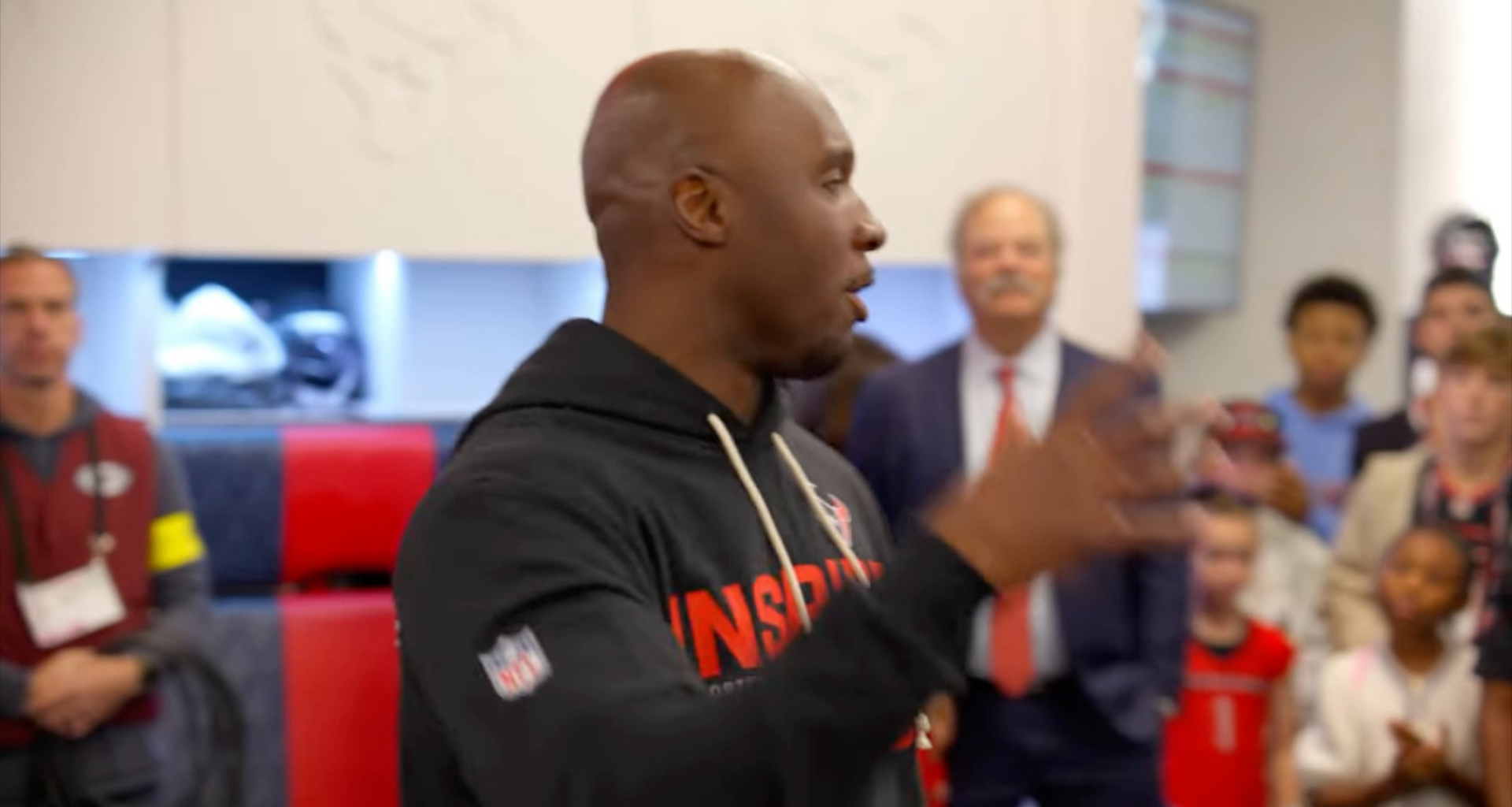 Game Ball Presentation to Jawhar Jordan