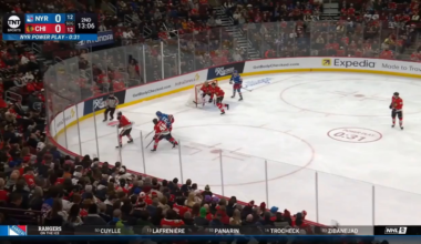 Louis Crevier with a breakaway shorthanded goal for his 3rd goal of the season