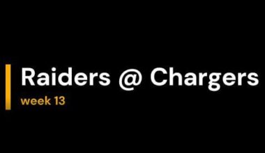 Film Study: The Good, The Bad and The Great (week 13 vs Raiders)