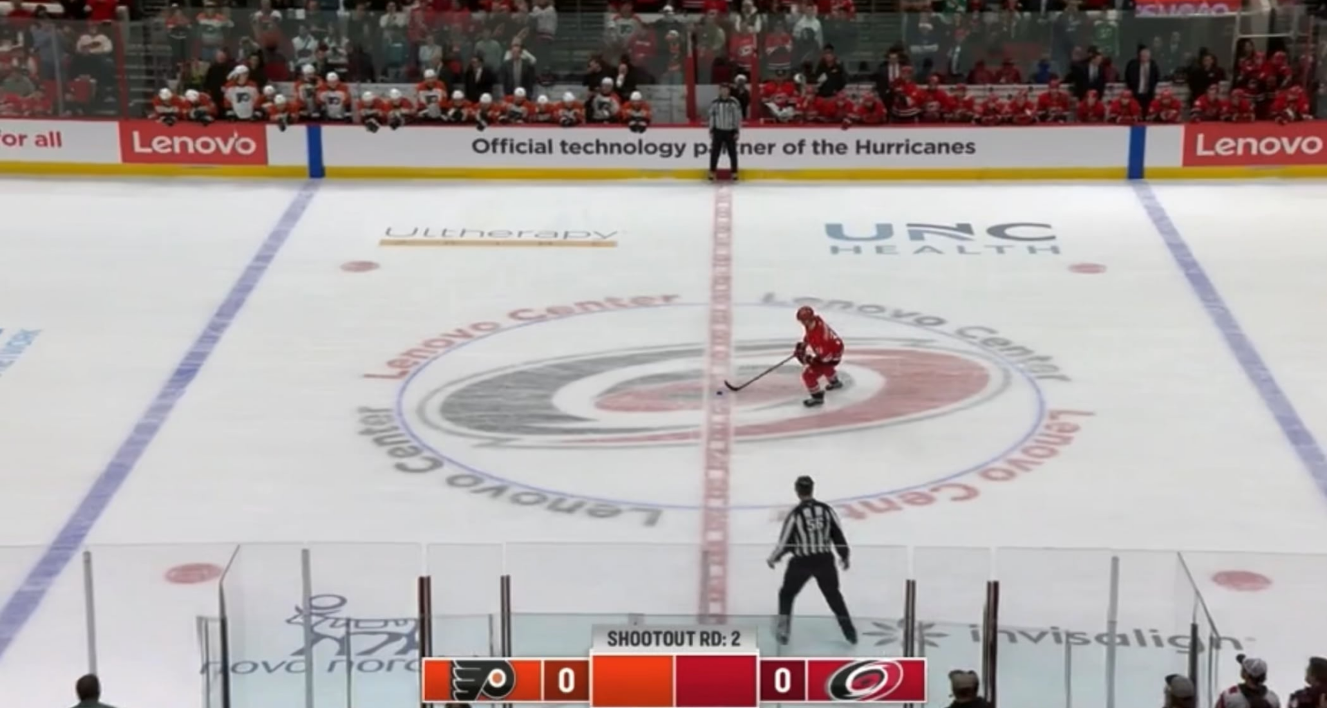 Svechnikov goal for the SO win