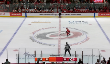 Svechnikov goal for the SO win