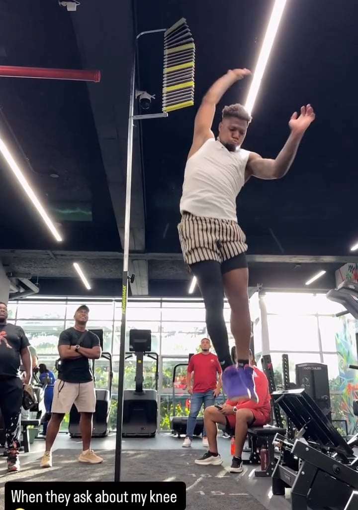 [Ronald Acuña Jr.] When they ask about my knee