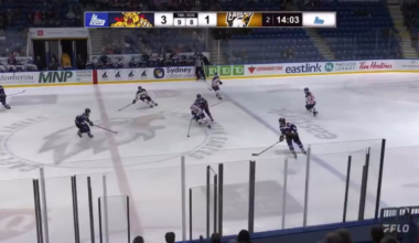 [LGRWProspects]Will Murphy(6th round’25) -3 2 PIM 11 HITS! In a 6-1 Loss This kid was a physical presence all night throwing his weight around. Gaps up well in transition and rubs opponents out well along the boards to get stops. #LGRW