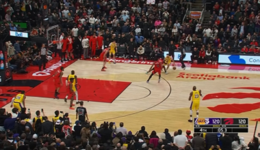 Lakers just handed Toronto another L in dramatic fashion