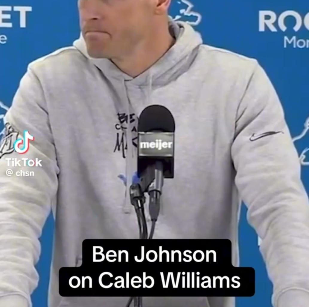 This old clip popped up and looking back you can just tell Ben wanted to coach Caleb