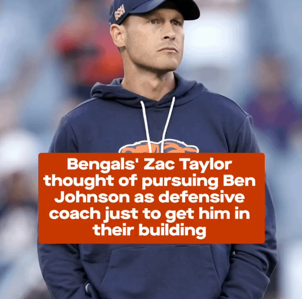 [670 The Score] Bengals head coach Zac Taylor thought so highly of Bears head coach Ben Johnson that he tried on multiple occasions in the past to hire Johnson as a defensive coach just to get him in the building.