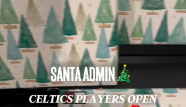 Celtics social media team shares small gifts with our boys 🥹🎁