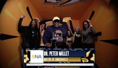 If I'm ever the Mayor of Smashville, I'll crank the siren until I'm physically removed from Bridgestone