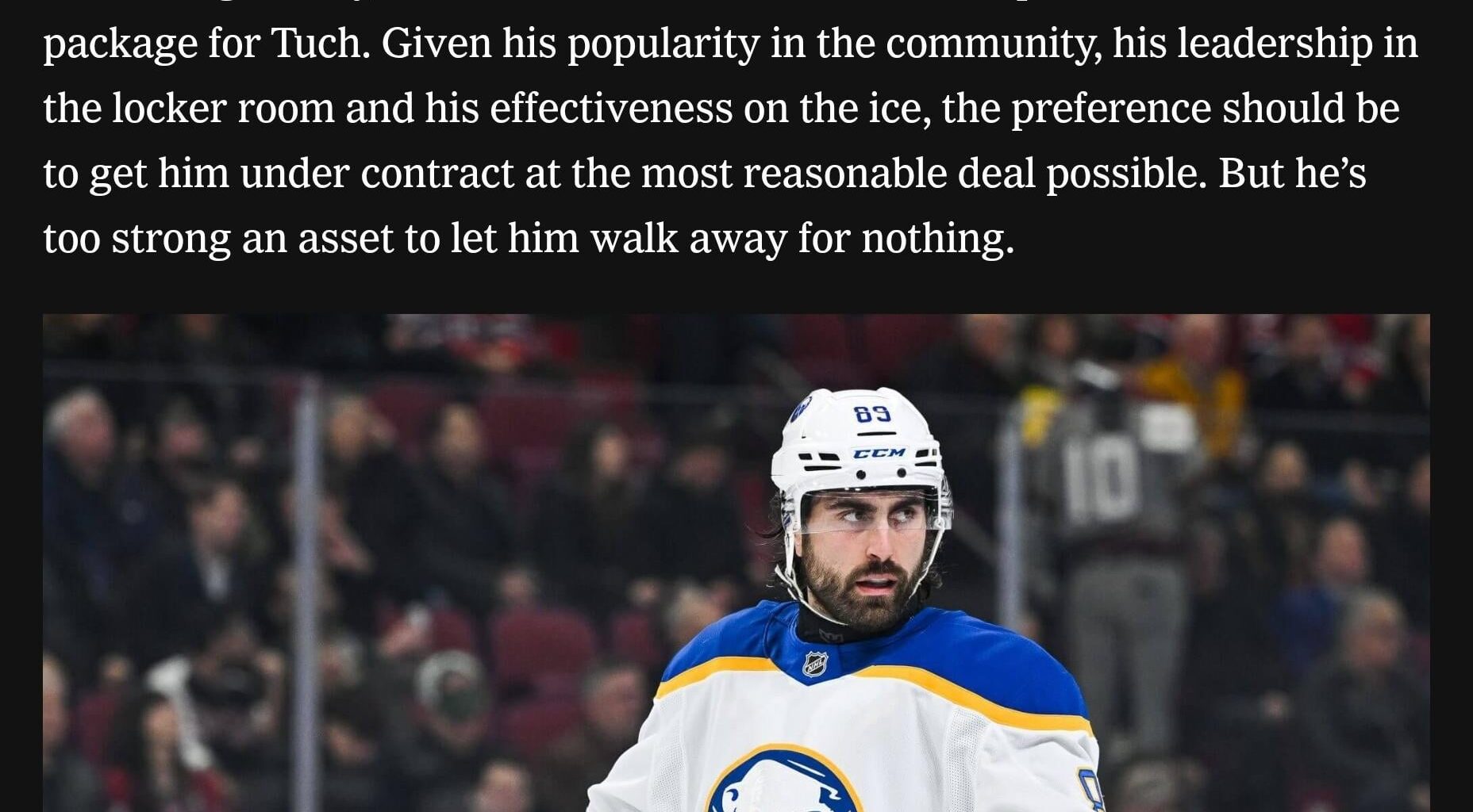 TRADE DISCUSSION - Alex Tuch