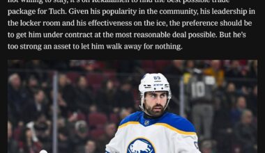 TRADE DISCUSSION - Alex Tuch