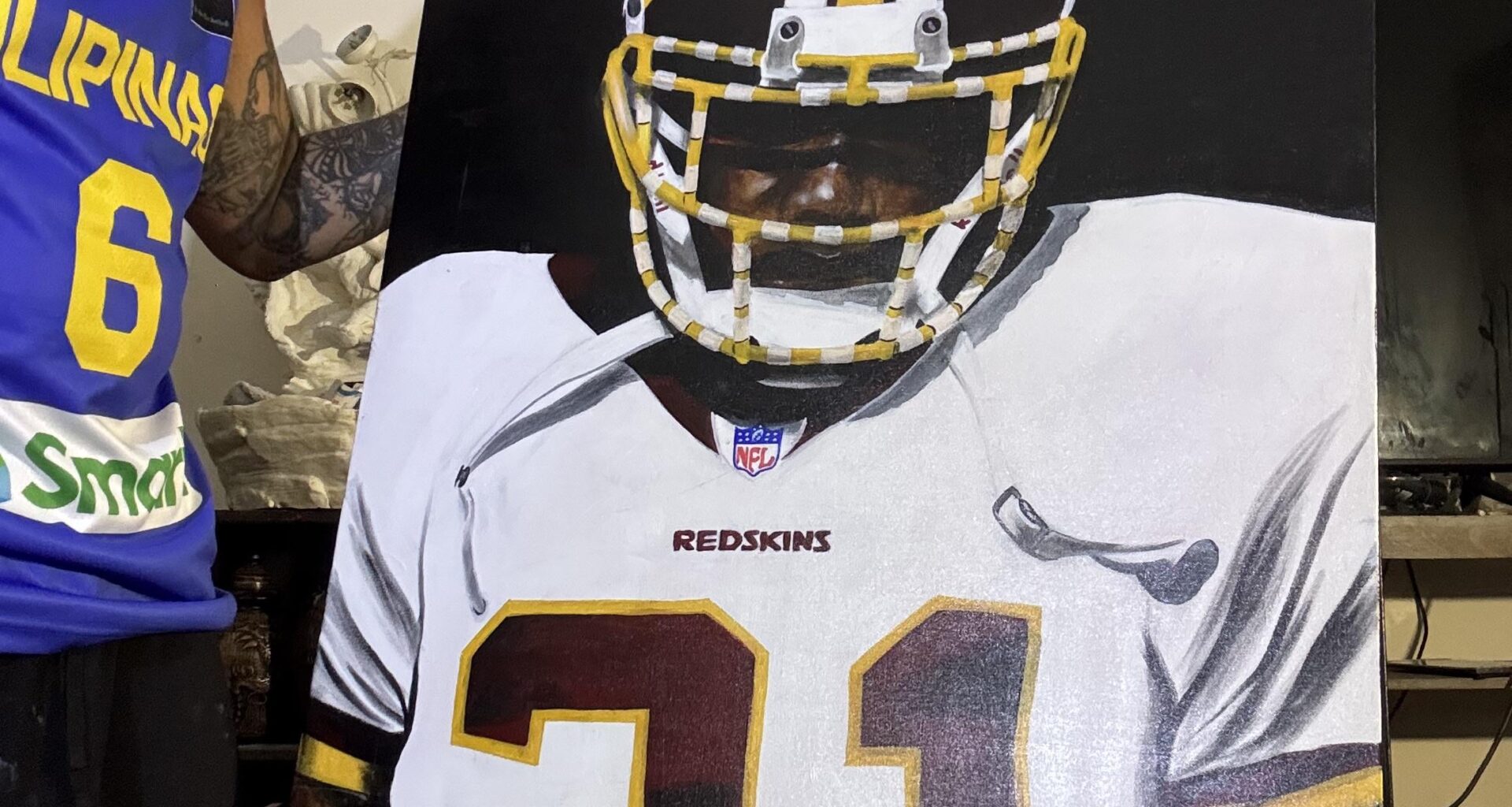 I painted Sean Taylor