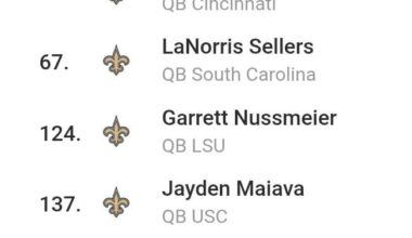 Mock Draft if we go all QB's