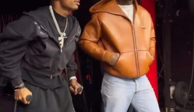 It's kinda crazy to think a little less than a year ago, Stefon Diggs was hanging out with Tank on the sidelines.