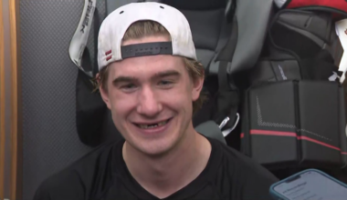 [Jonathan Acosta] The Sabres are feeling the love from the Buffalo faithful after a sellout crowd tonight on hand to watch an 8th win in a row. Ryan McLeod: "Everyone's always talking about when we start getting good, there's no better city to play in and it's really showing right now."