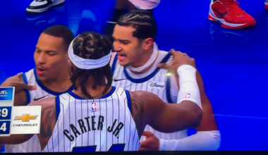 Why does AB have blood on his jersey?!