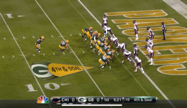 We are on day 5 of amazing season moment versus the bears.. gpg 🧀💚💛