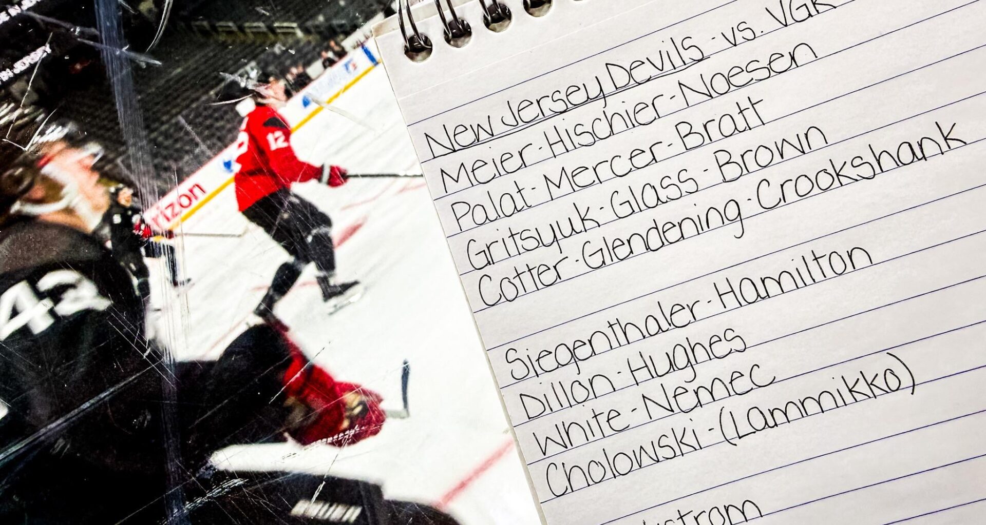 Major shakeups to the lines today for morning skate per Amanda Stein