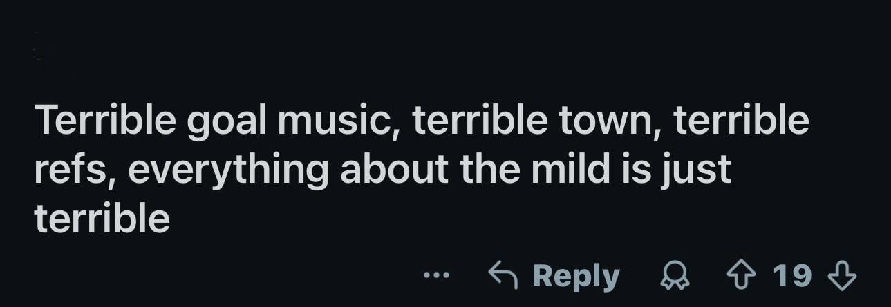 The saltiest of salt.🧂 Sad Stars sounds. 🤡