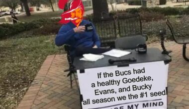 7-5 despite it all... I been a fan since the Culverhouse days, I never seen so many injuries!