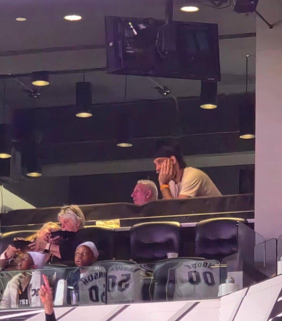 Pop and Timmy @ The Game Last Night