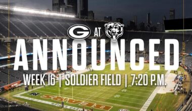 Week 16 Bears game flexed