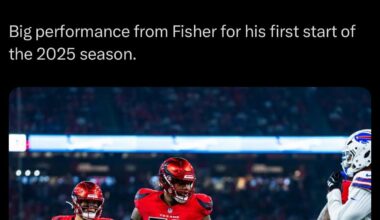 If Blake Fisher turns it around. Caserio might need a statue