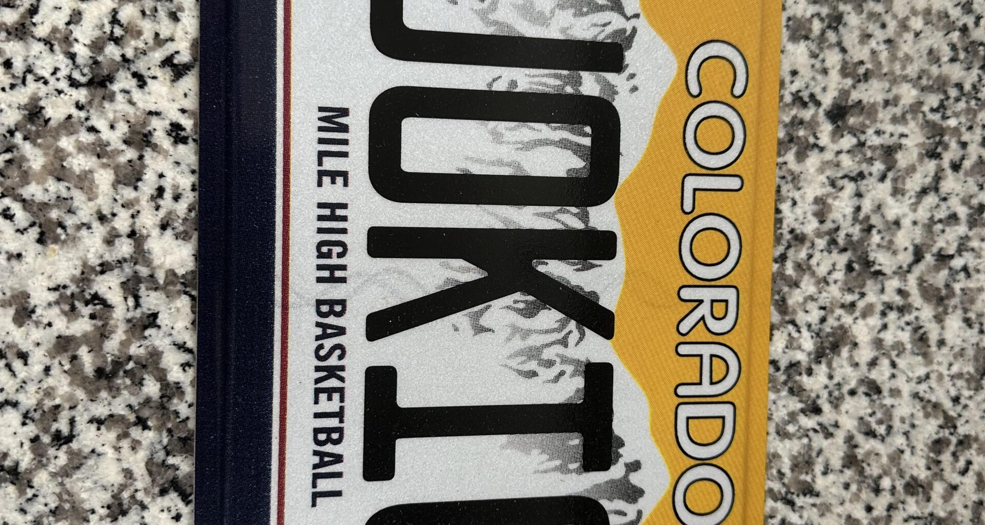FS: JOKIC License Plate Colorado Nuggets