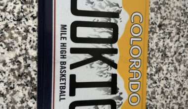 FS: JOKIC License Plate Colorado Nuggets