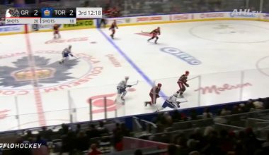 Sebastian Cossa with a big save to keep the game level