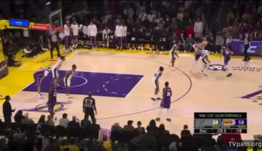 Luka turns it over, throws a tantrum. Barnes and Vassell give Hayes a head start and still beat him down the floor. Smart never crossed half court, 41yo LeBron the only one back on defense…