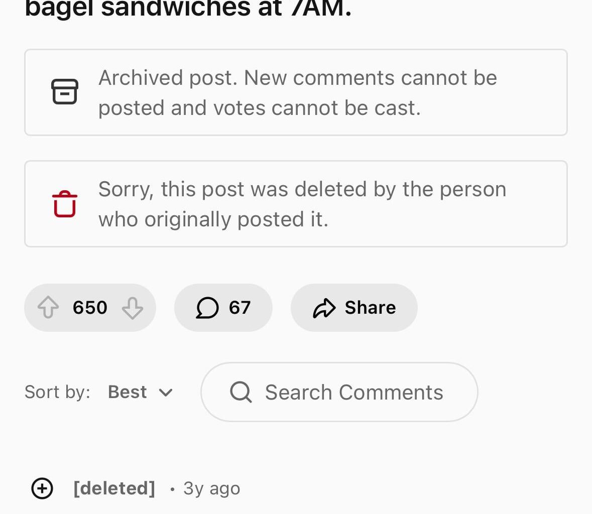 Does anyone have the screenshot of this? Tragedy that the post was deleted and can’t find it anywhere online