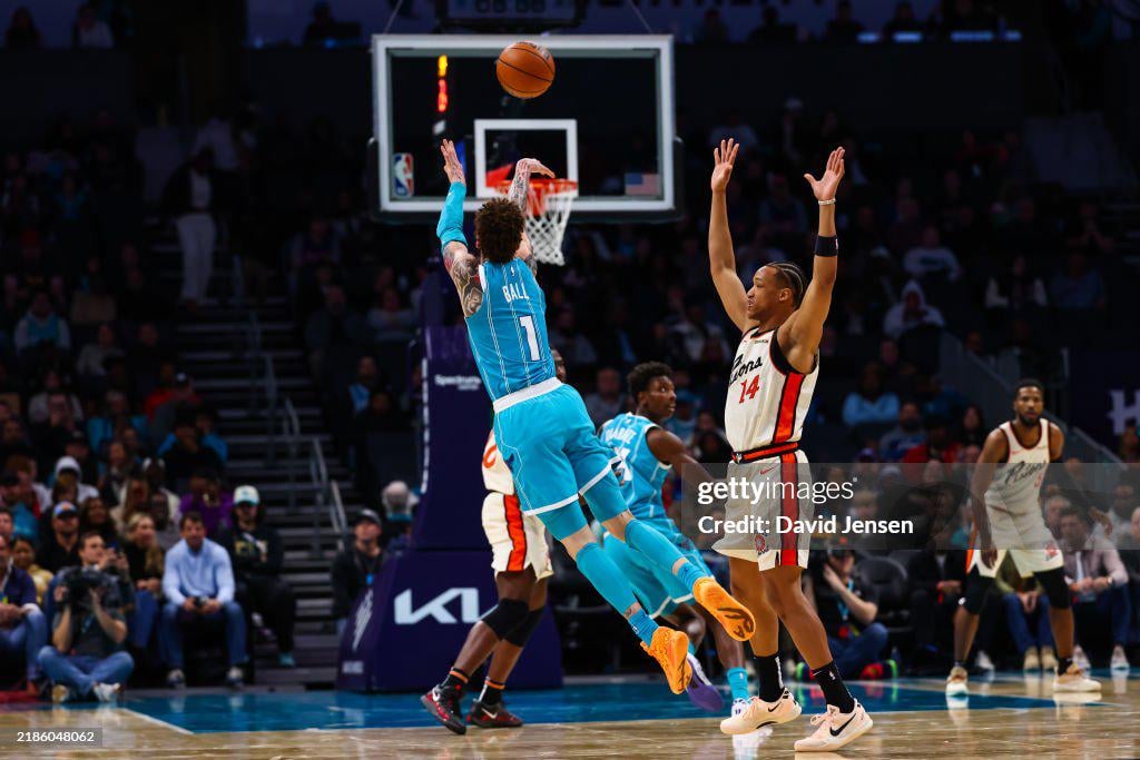 LaMelo Ball is shooting 45.6% from 3FG% in December.  He shot 22.6% in November.