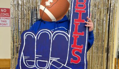 My Bills “Foam” Finger for a Costume Contest