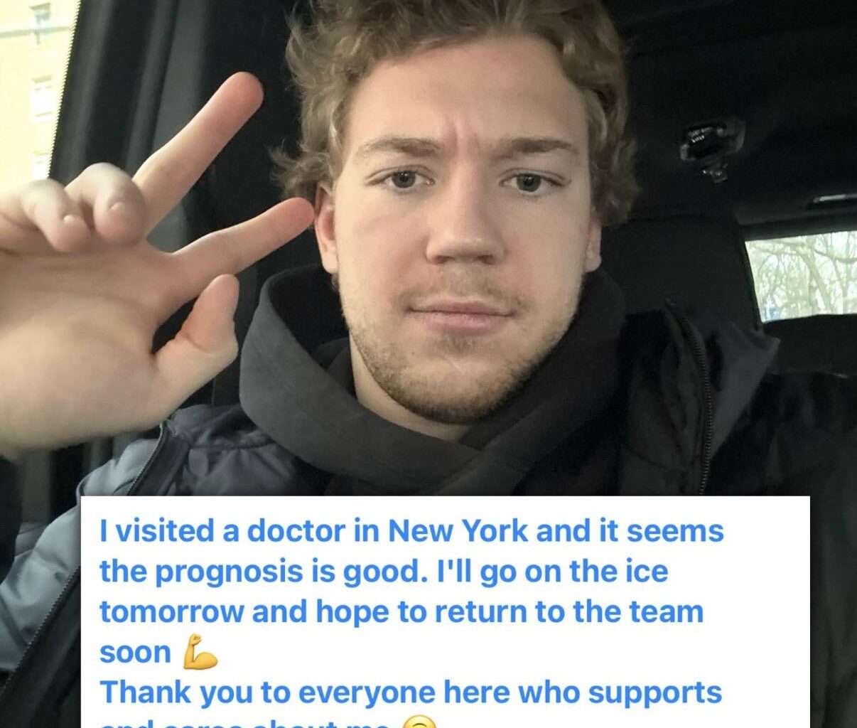 Gritsyuk update straight from the horses mouth