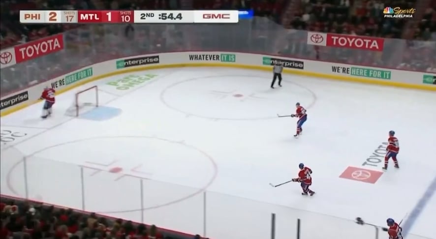 Michkov 1 Steal 1 Assist. Brink 1 Goal.