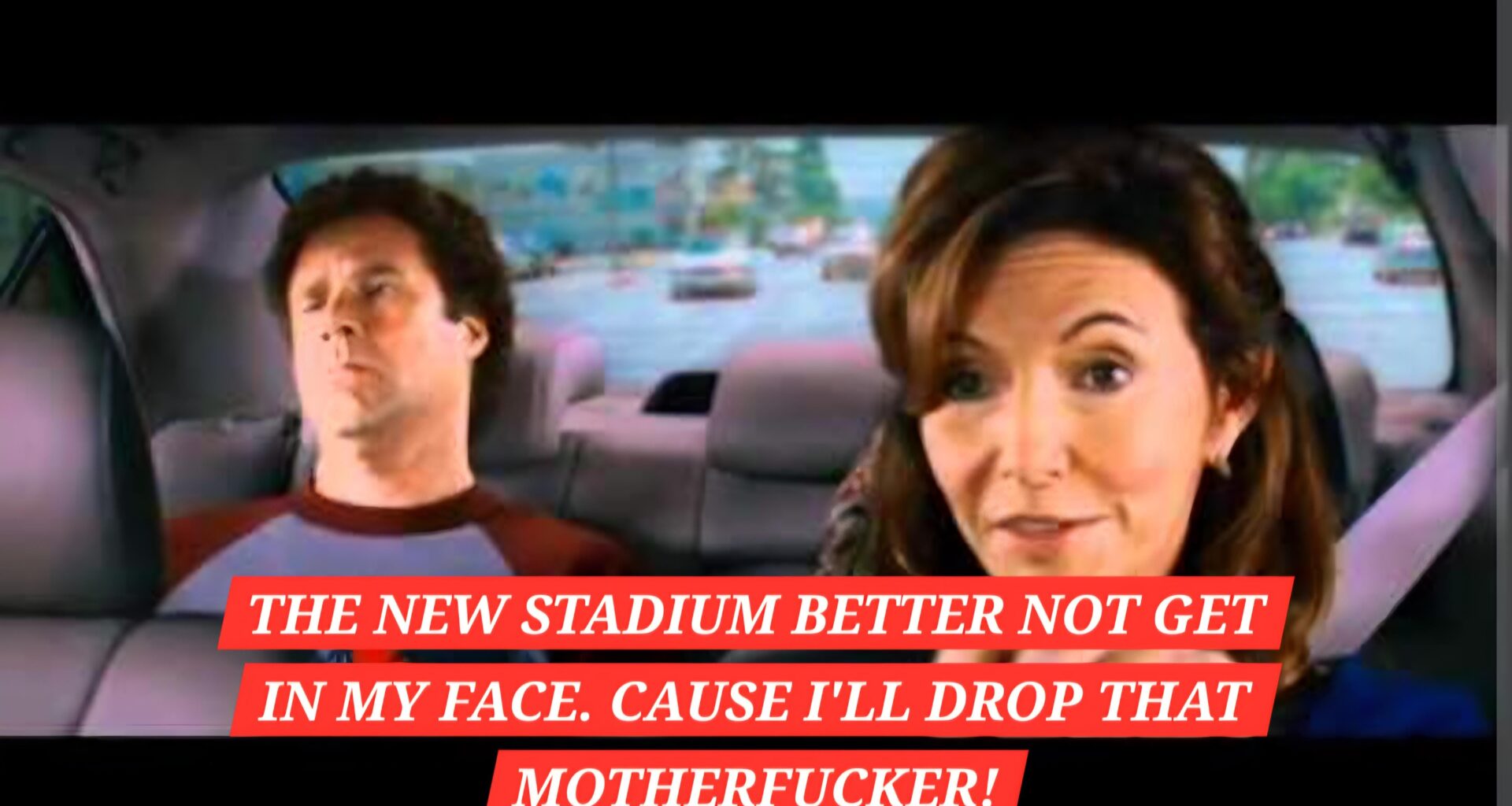 I'm never calling it Arrowhead! Not even if there's a fire!