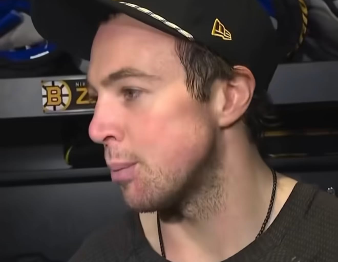 Charlie McAvoy after losing 20lbs