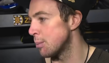 Charlie McAvoy after losing 20lbs