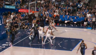 Cooper Blows By Jokic And Delivers The Statue Of Liberty Poster At The Rim!