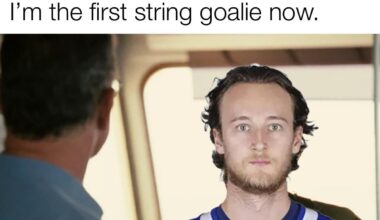 Leafs first shutout of the season and its from their 3rd string goalie