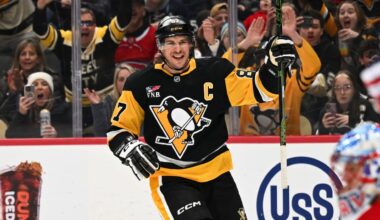 Crosby passes Lemieux for most points in Penguins history