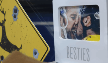 Cally appearance in Brad Marchands 1000 point tribute video 😂