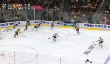 Carter Hart passes it right into Bertuzzi, who then scores his 14th goal of the season.  Challenged for offsides but the goal stands.