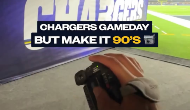 [chargers] that 90's feel 📹
