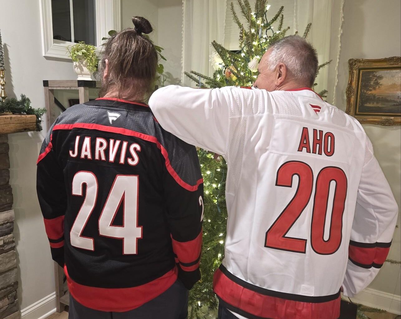 Jerseys for me and my dad