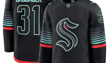 The premier alternate Gru Jersey is currently on sale for $238.49 CAD on the Canadian NHL shop