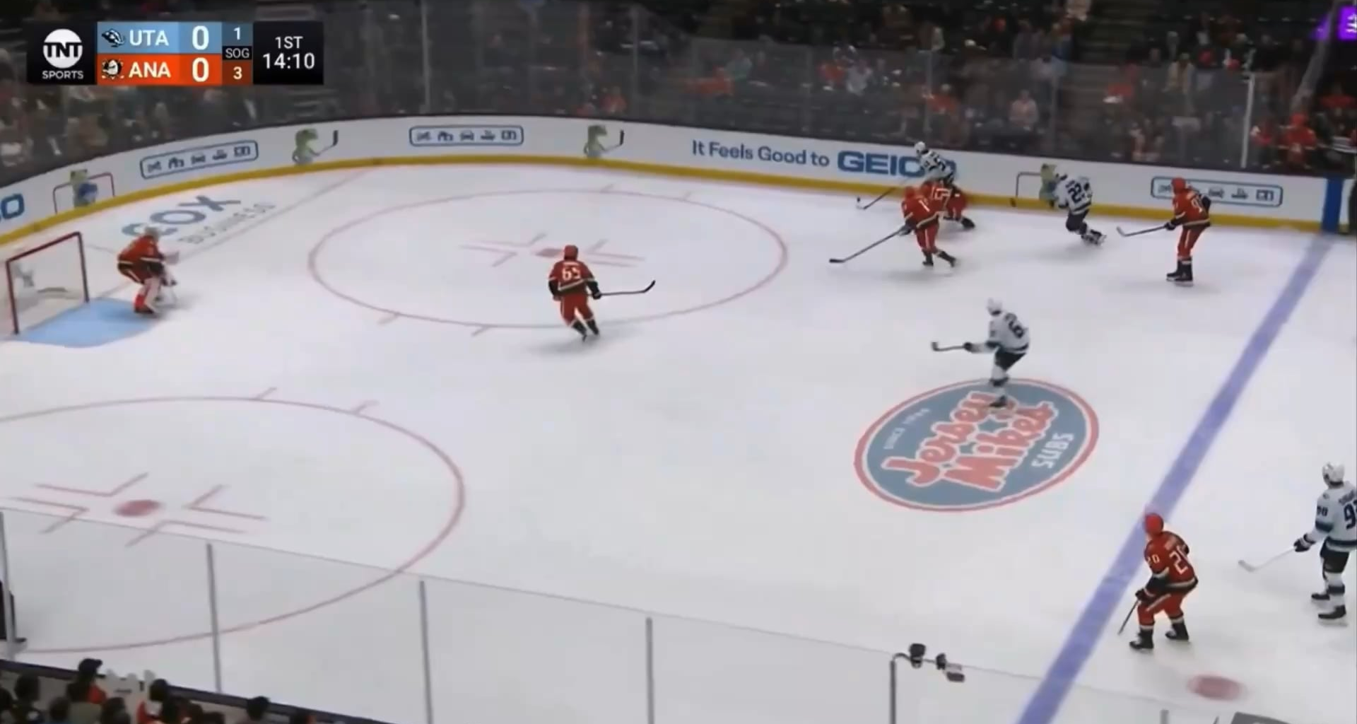 Mammoth overpowering the Ducks