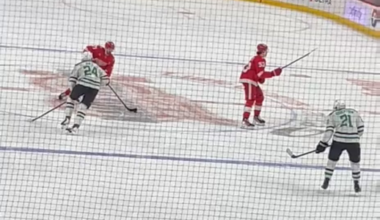 Dylan larkin scores twice in OT